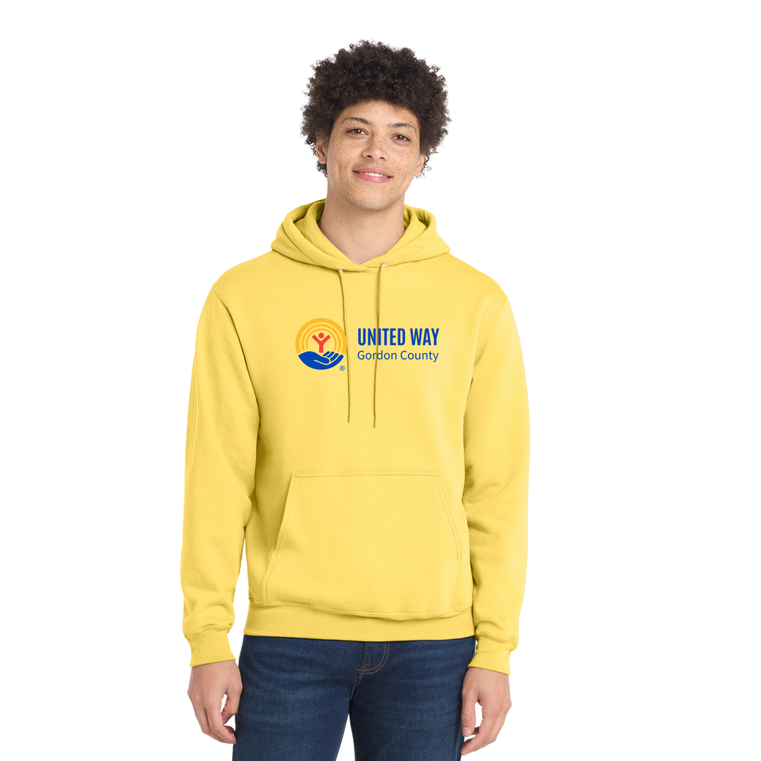 United Way Gordon County - Unisex Fleece Pullover Hooded Sweatshirt (PC78H)