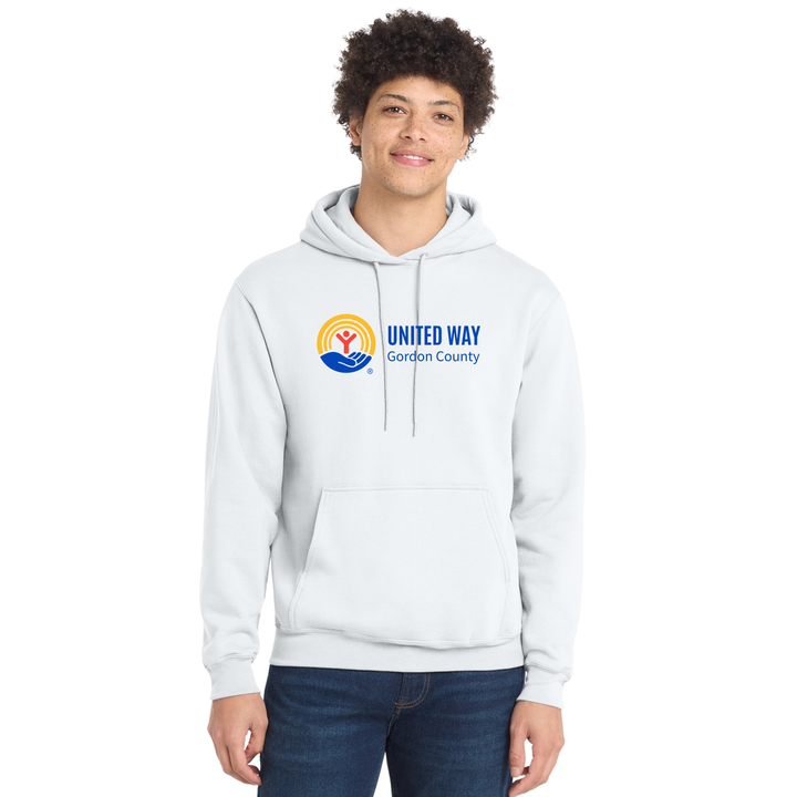 United Way Gordon County - Unisex Fleece Pullover Hooded Sweatshirt (PC78H)