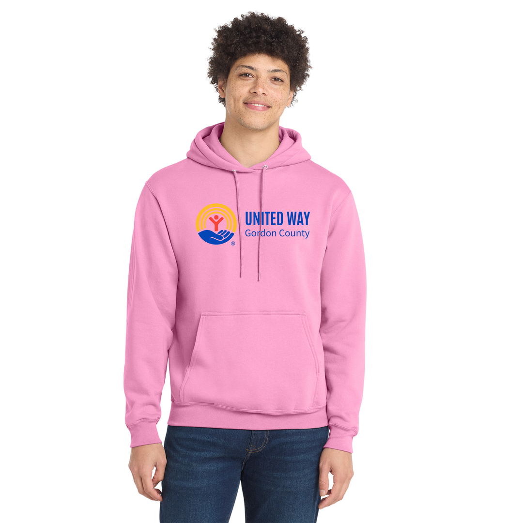 United Way Gordon County - Unisex Fleece Pullover Hooded Sweatshirt (PC78H)