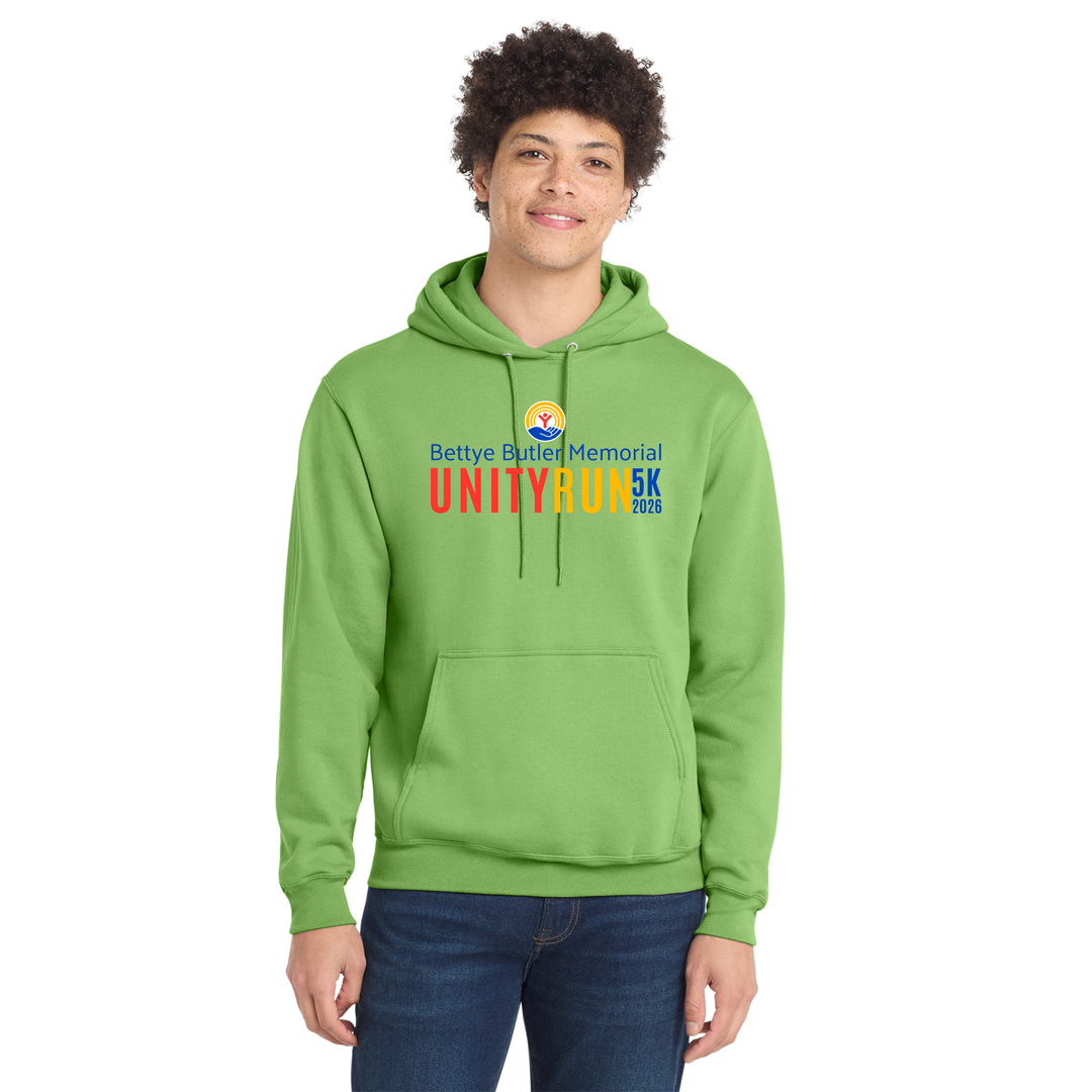 Unity 5K - Unisex Fleece Pullover Hooded Sweatshirt (PC78H)
