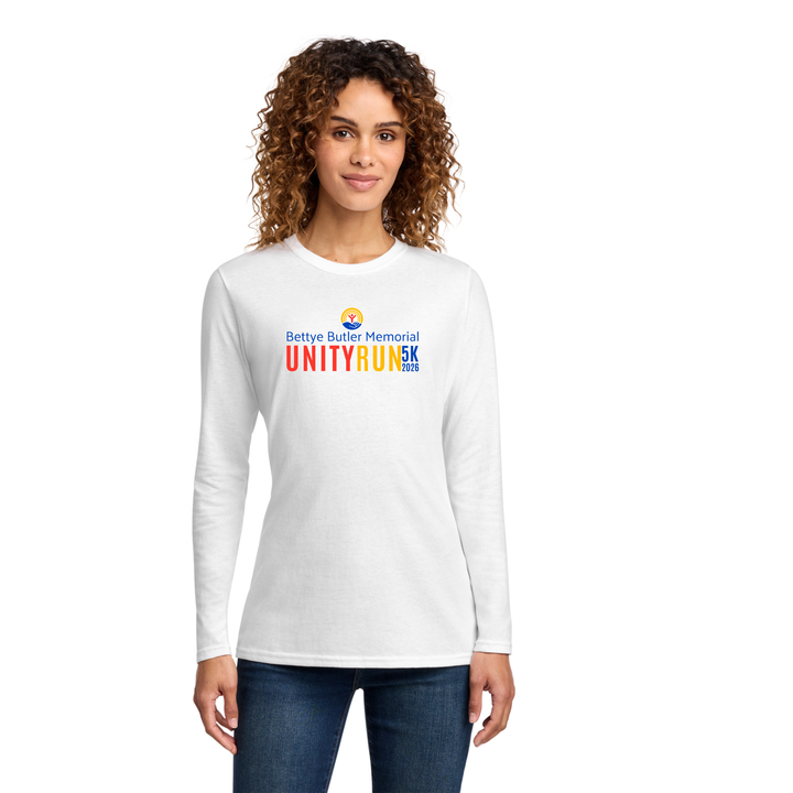 Unity Run 5K - Women's Long Sleeve Core Cotton Tee (LPC54LS)