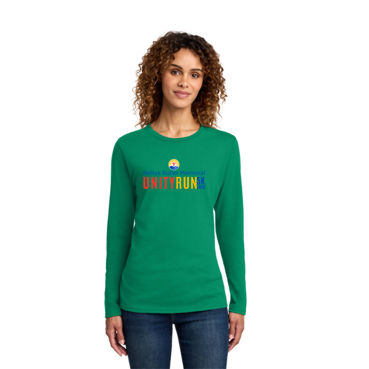 Unity Run 5K - Women's Long Sleeve Core Cotton Tee (LPC54LS)
