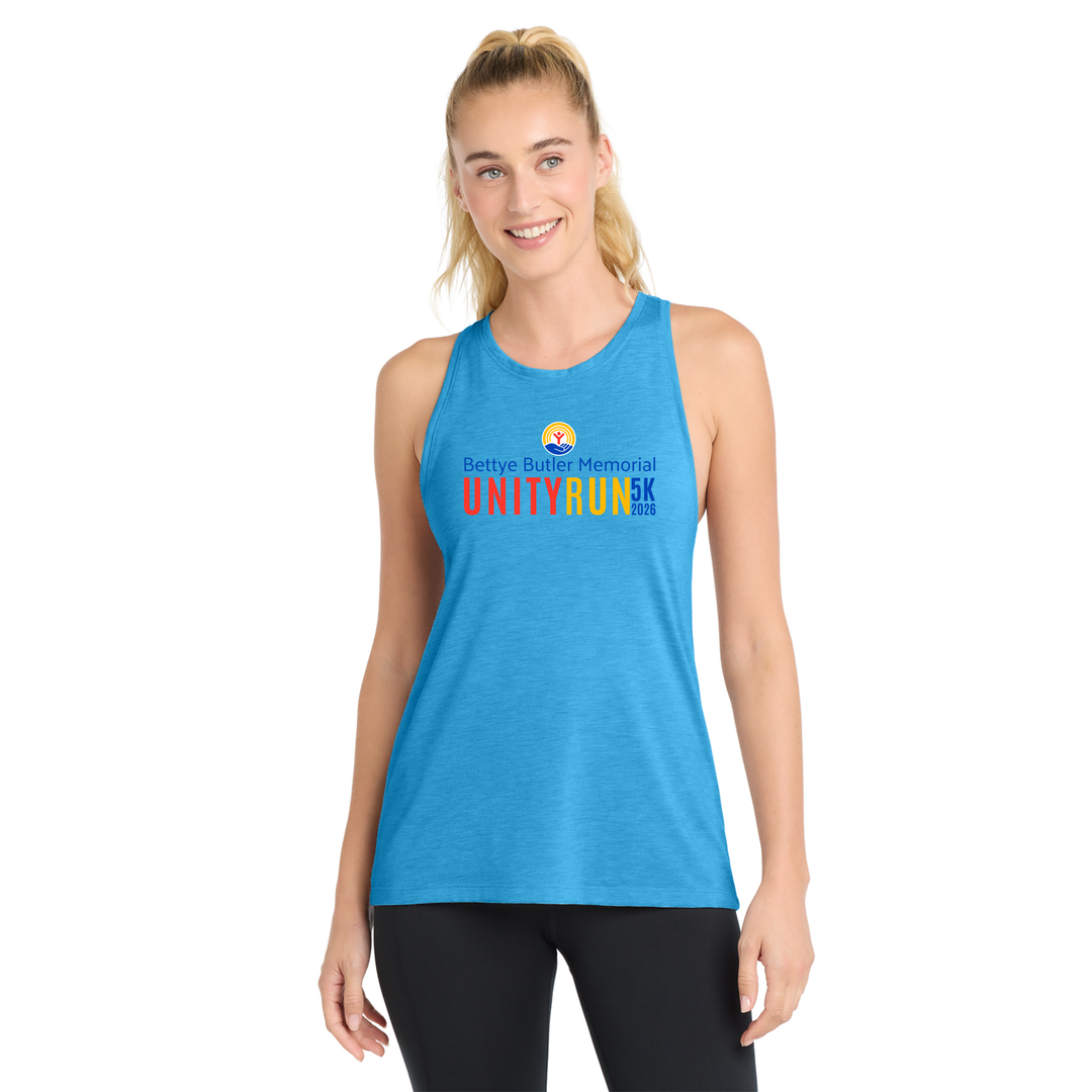 Unity Run 5K- Women's Tri-Blend Wicking Tank (LST402)