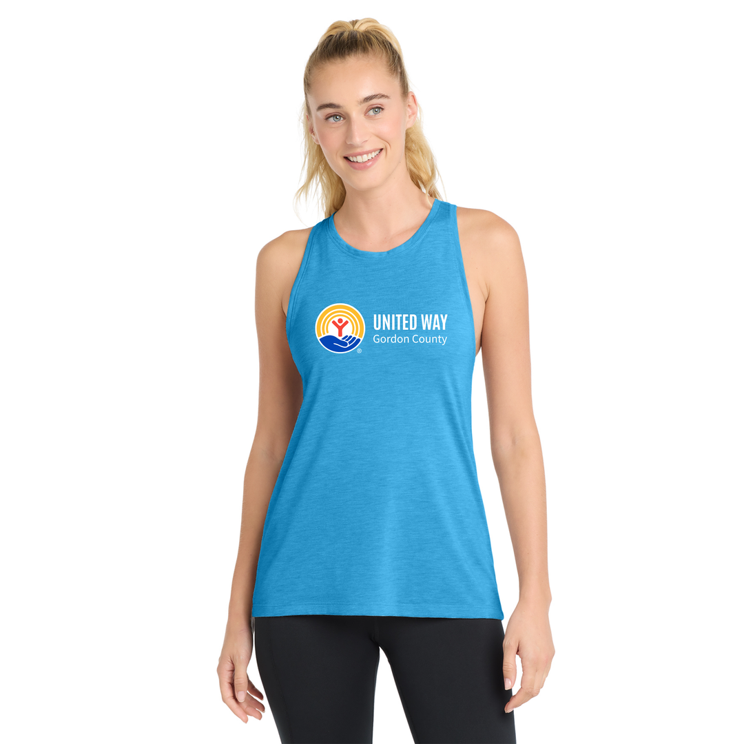 United Way Gordon County- Women's Tri-Blend Wicking Tank (LST402)
