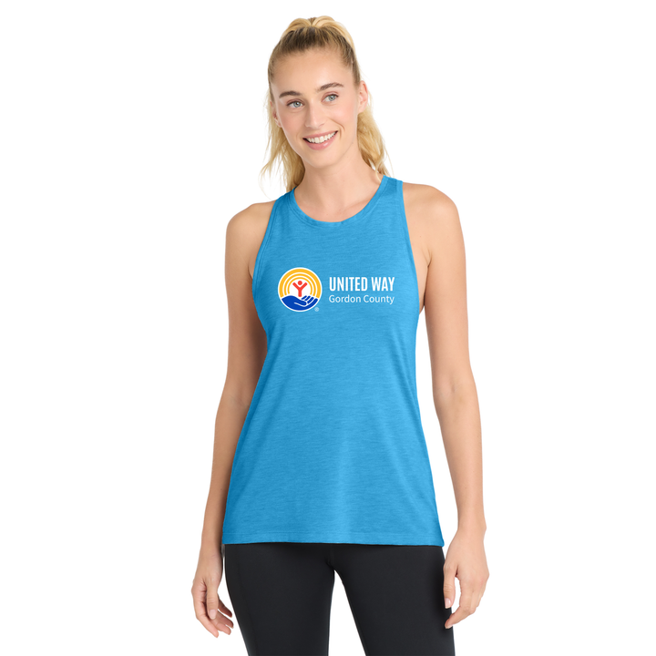United Way Gordon County- Women's Tri-Blend Wicking Tank (LST402)