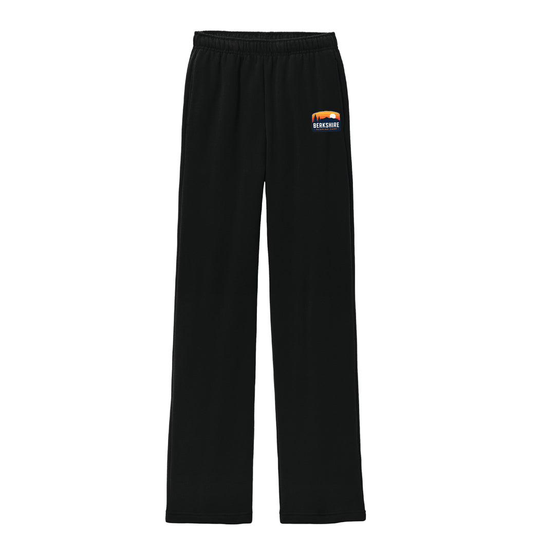 Berkshire Running Camp - Unisex Sponge Fleece Straight Leg Sweatpant (BC3725) (B121 Pant)