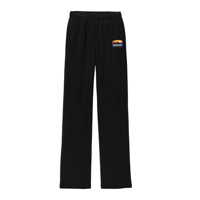 Berkshire Running Camp - Unisex Sponge Fleece Straight Leg Sweatpant (BC3725) (B121 Pant)