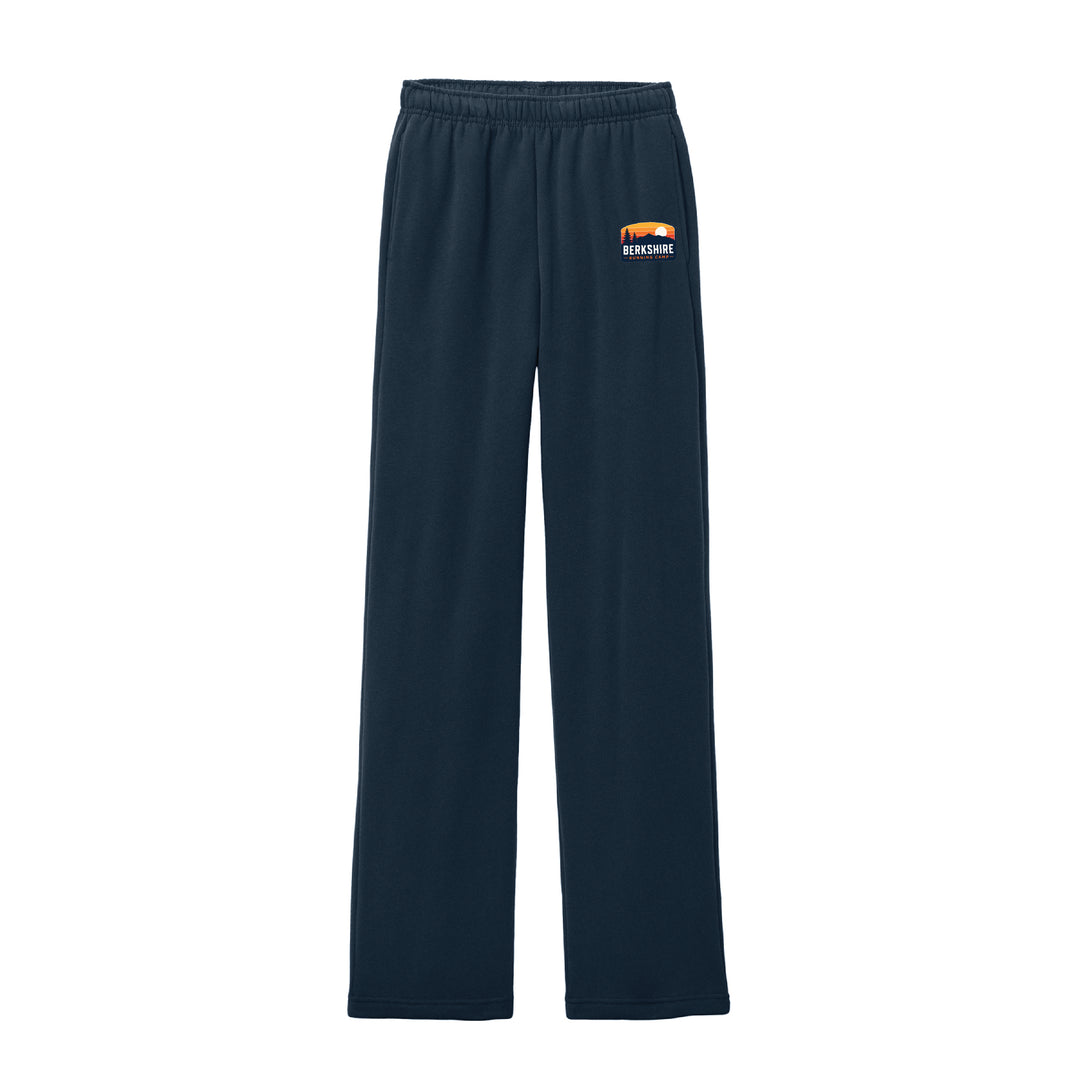 Berkshire Running Camp - Unisex Sponge Fleece Straight Leg Sweatpant (BC3725) (B121 Pant)