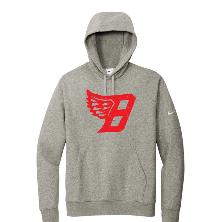 Branford Cross Country - Nike Club Fleece Sleeve Swoosh Pullover Hoodie (NKDR1499)