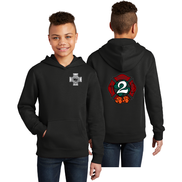 Sudadera con capucha de polar Walpole FD District® Youth VIT™ (DT6100Y)