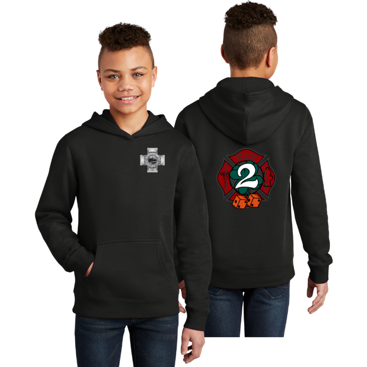 Walpole FD  District® Youth V.I.T.™ Fleece Hoodie (DT6100Y)