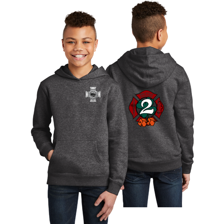 Walpole FD  District® Youth V.I.T.™ Fleece Hoodie (DT6100Y)