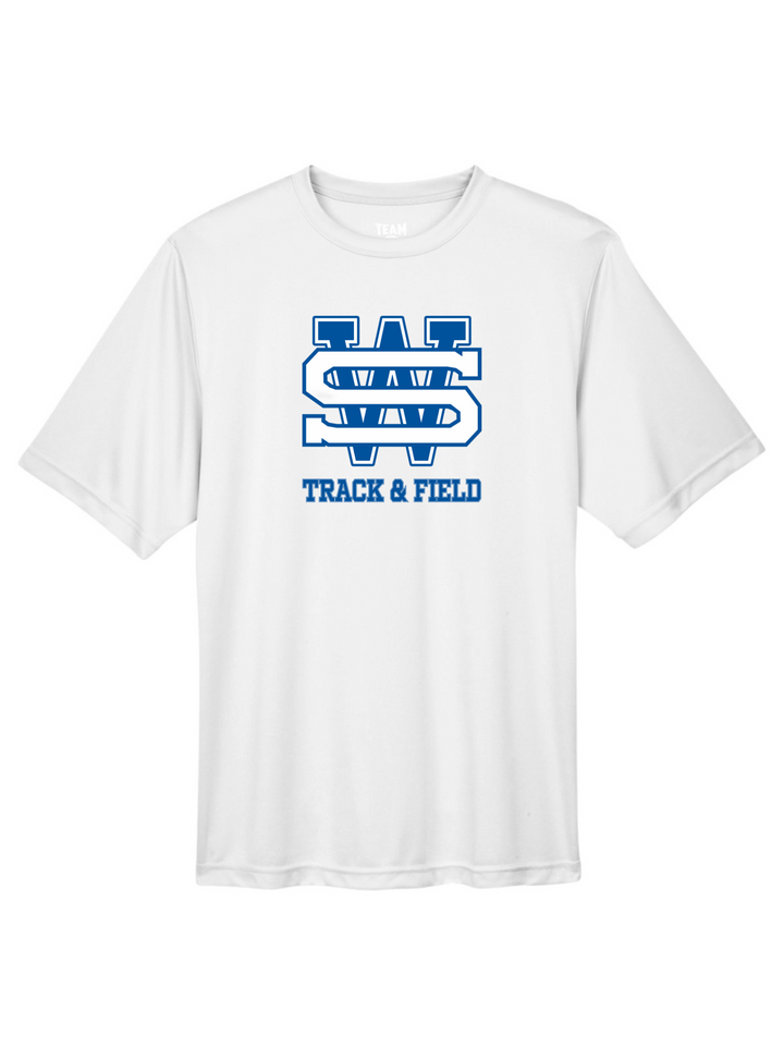 Camiseta de rendimiento para hombre de Team 365 Zone de atletismo femenino de West Springfield (TT11)