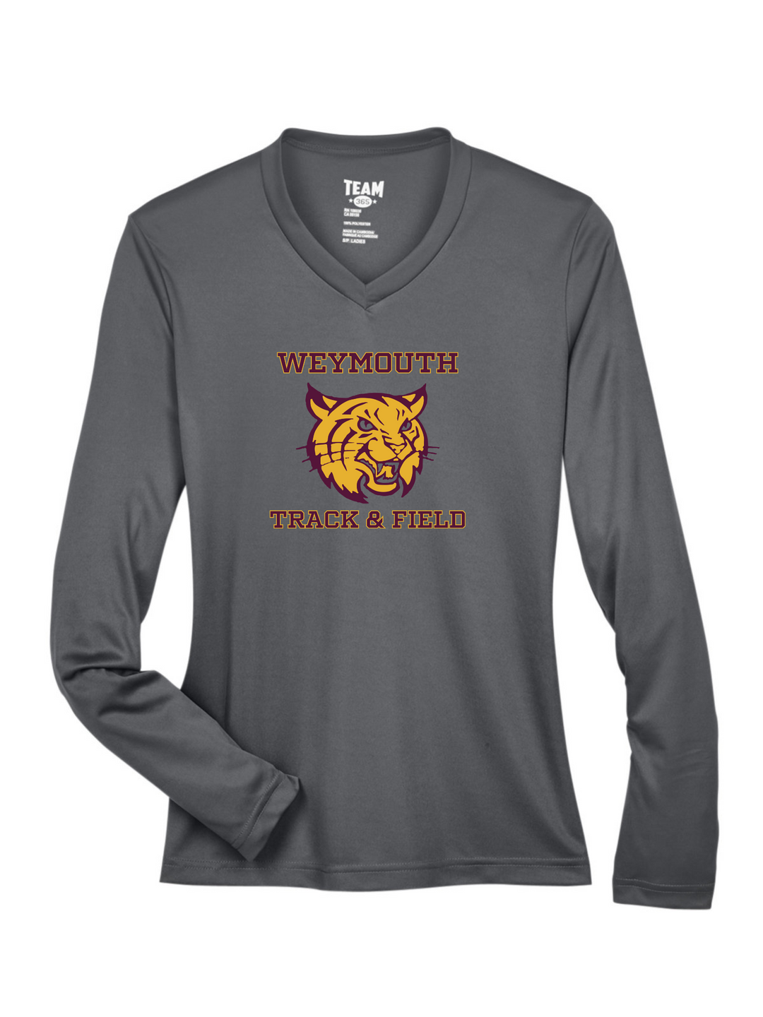 Weymouth Track & Field - Team 365 Women's Zone Performance Long Sleeve T-Shirt (TT11WL)