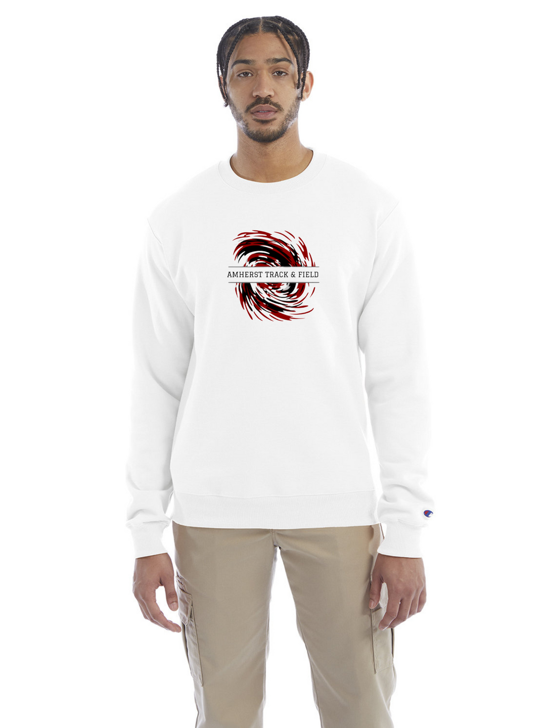 Amherst Track and Field - Champion Crewneck Sweatshirt (S600)