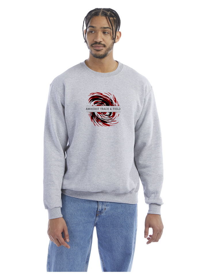 Sudadera con cuello redondo Champion de Amherst Track and Field (S600)