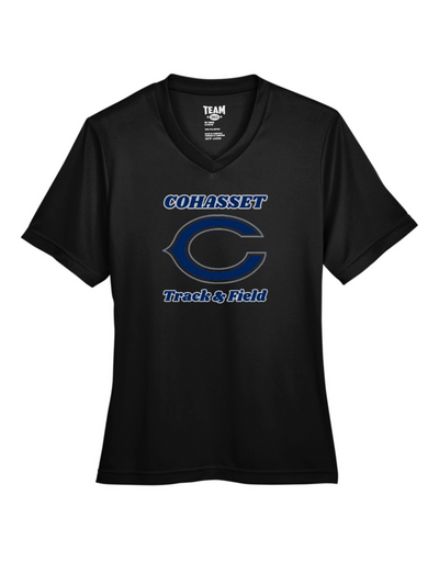 Camiseta de rendimiento para mujer de Cohasset Track and Field (LST353)