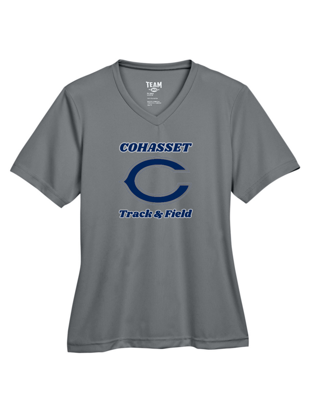 Camiseta de rendimiento para mujer de Cohasset Track and Field (TT11W)