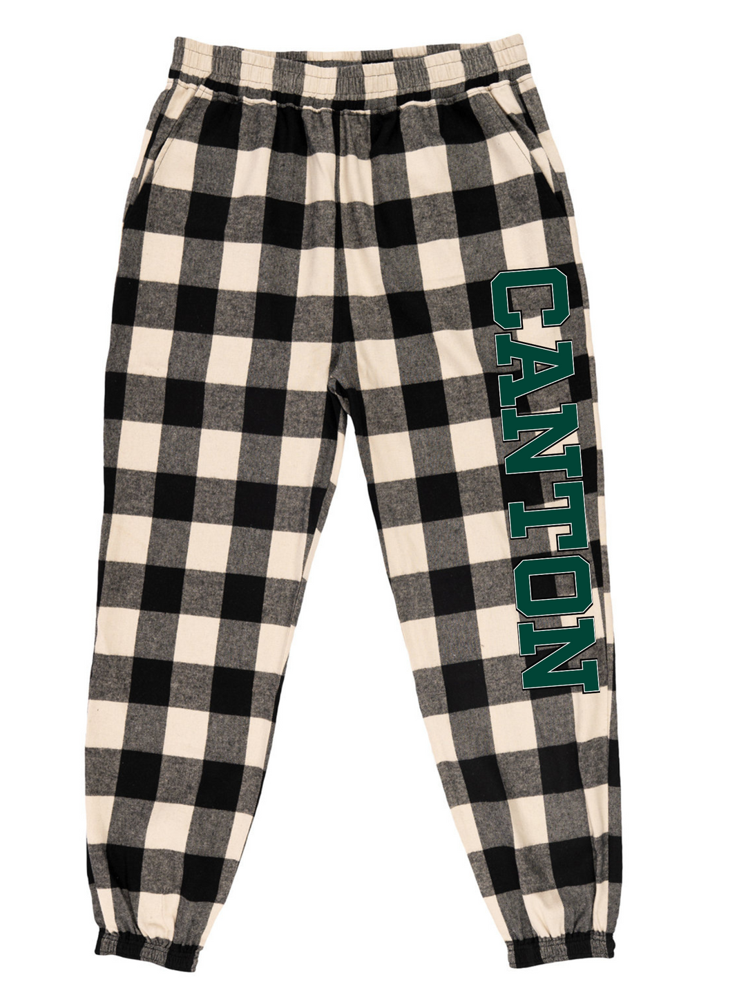 Canton Winter Track - Burnside Unisex Flannel Jogger (B8810)