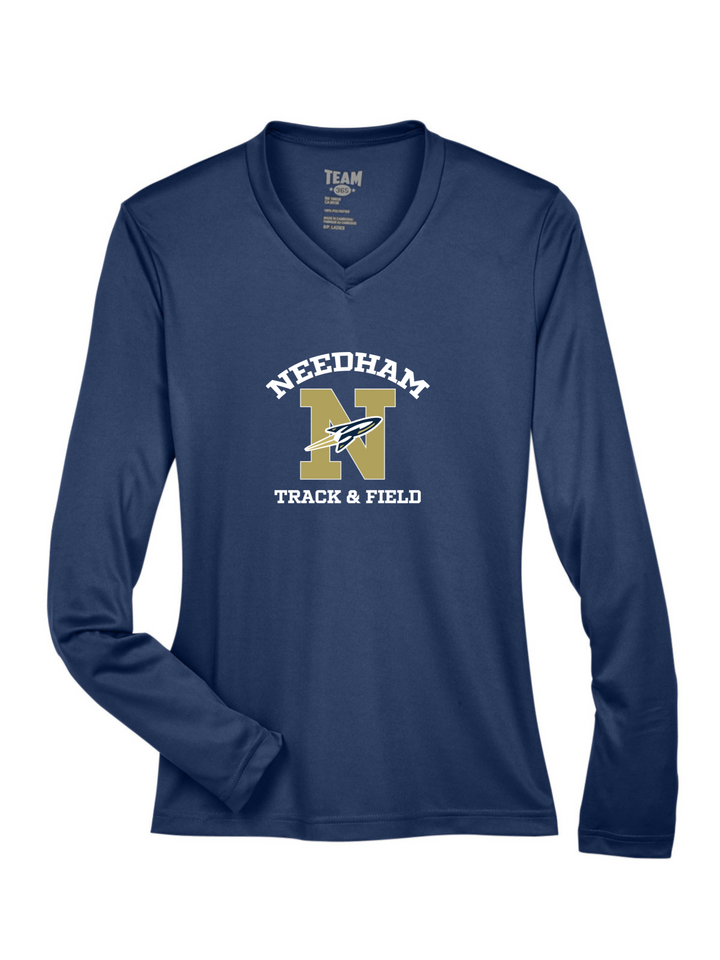 Needham Track & Field - Team 365 Women's Zone Performance Long Sleeve T-Shirt (TT11WL)