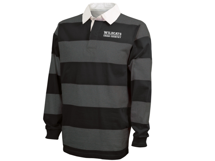 CAMISETA CLÁSICA DE RUGBY CROSS COUNTRY DE WEST BRIDGEWATER (9278) 