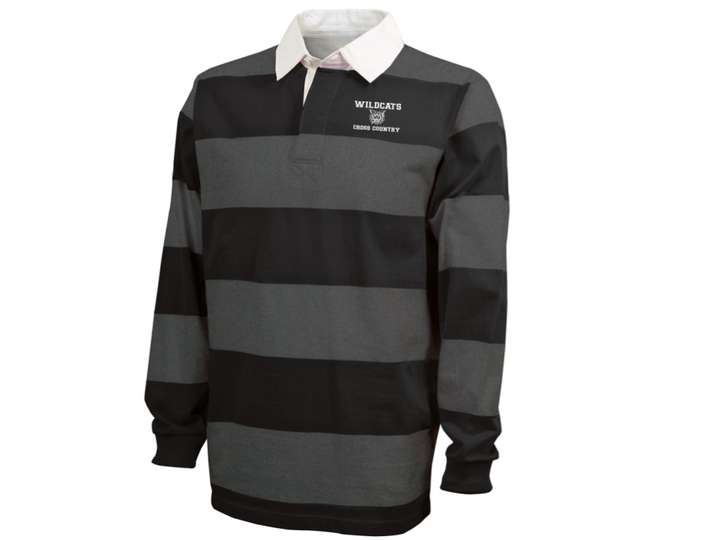 CAMISETA CLÁSICA DE RUGBY CROSS COUNTRY DE WEST BRIDGEWATER (9278) 