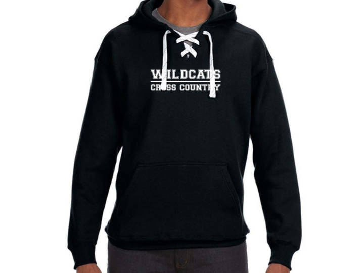 WEST BRIDGEWATER CROSS COUNTRY J AMERICA ADULT SPORT LACE HOODED SWEATSHIRT (JA8830)