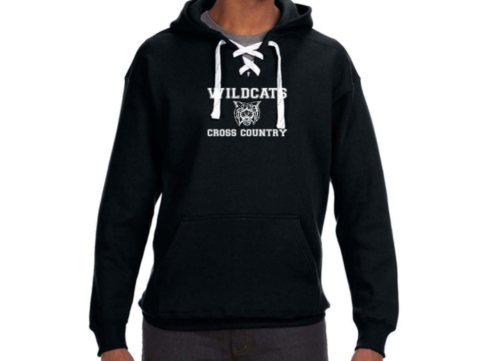 WEST BRIDGEWATER CROSS COUNTRY J AMERICA ADULT SPORT LACE HOODED SWEATSHIRT (JA8830)