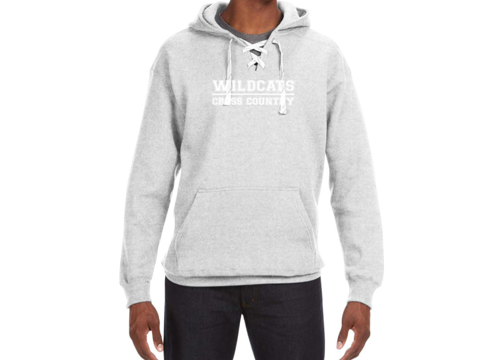 WEST BRIDGEWATER CROSS COUNTRY J AMERICA ADULT SPORT LACE HOODED SWEATSHIRT (JA8830)