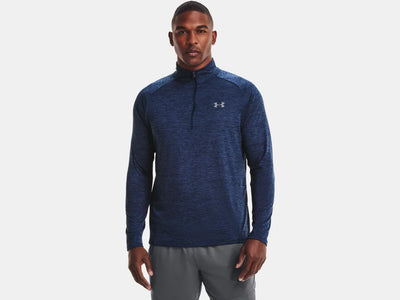 Camiseta de manga larga con media cremallera UA Tech™ para hombre de Under Armour (1328495) 