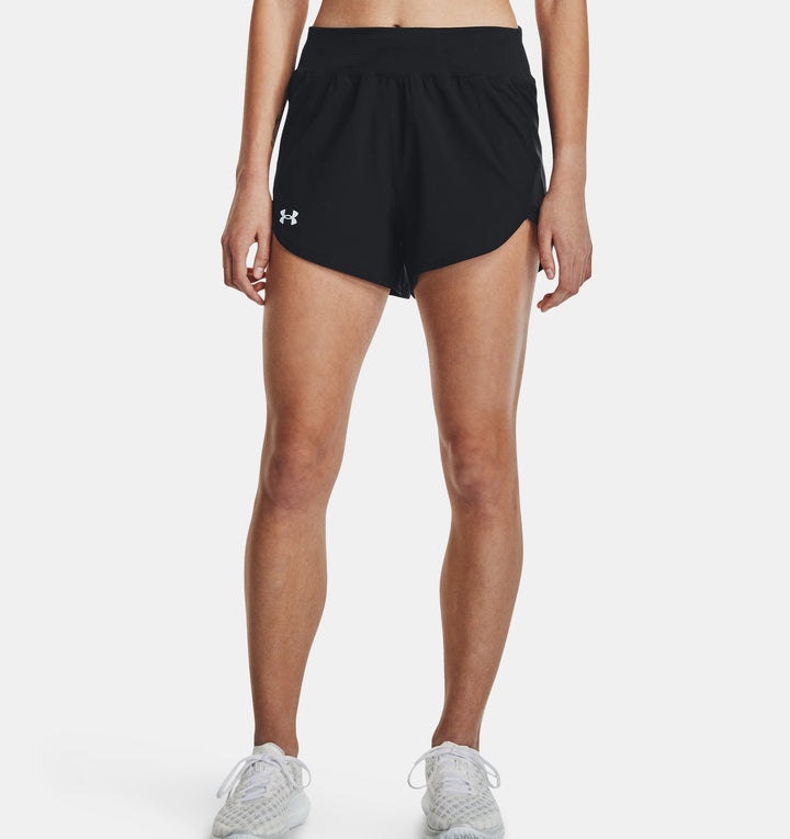 Under Armour Womens Fly-By Elite High Rise Shorts (1373328)