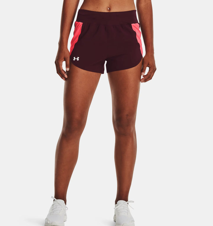 Under Armour Womens Fly-By Elite High Rise Shorts (1373328)