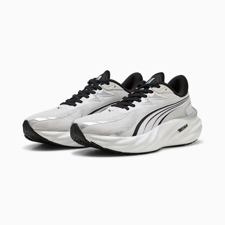 PUMA Womens Velocity Nitro 4 - PUMA WHITE-PUMA BLACK