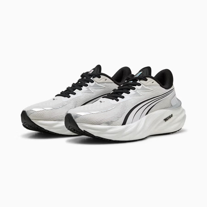 PUMA Womens Velocity Nitro 4 - PUMA WHITE-PUMA BLACK