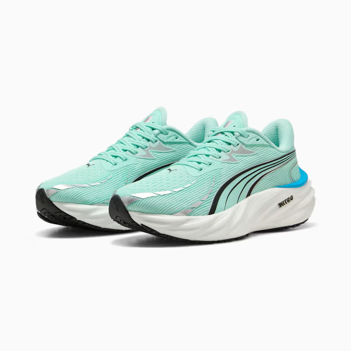 PUMA Womens Velocity Nitro 4 - MINT MELT-SPEED BLUE
