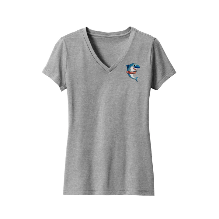 Mullen-Hall Elementary School - Women's Short Sleeve V-Neck (DM1190L)