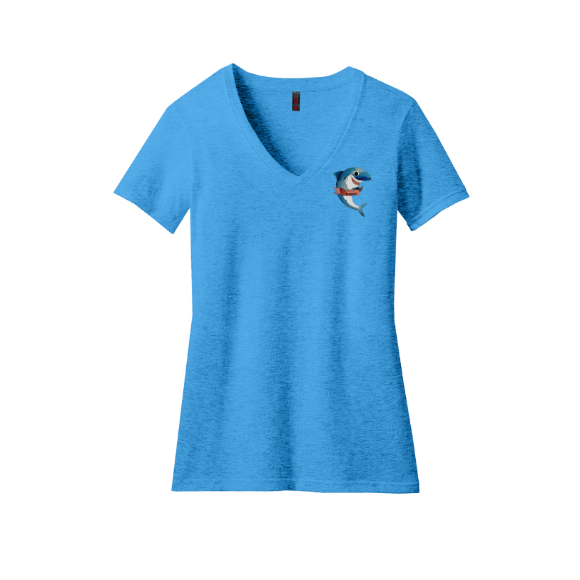 Mullen-Hall Elementary School - Women's Short Sleeve V-Neck (DM1190L)