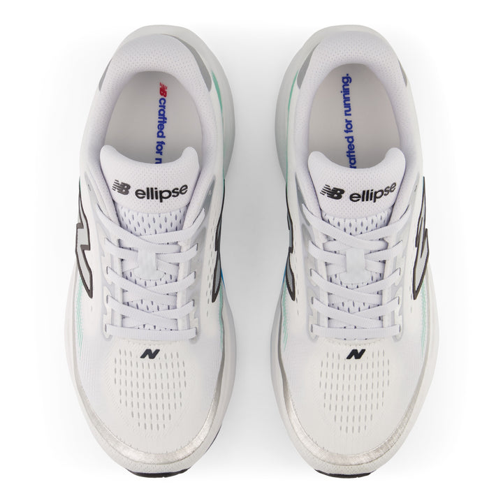 New Balance Womens Ellipse - WHITE 4 (Wide)