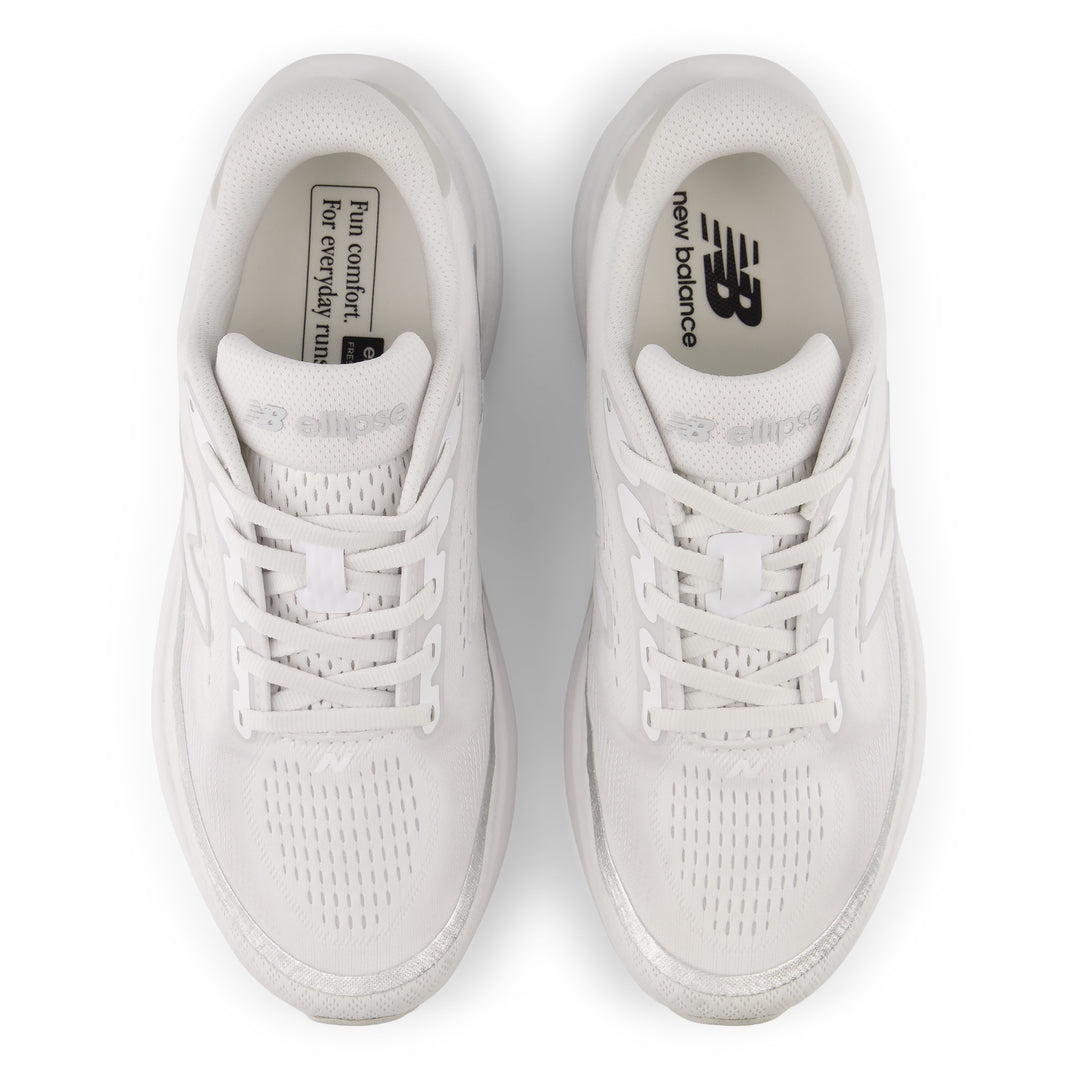 New Balance Womens Ellipse - WHITE 6 (Wide)