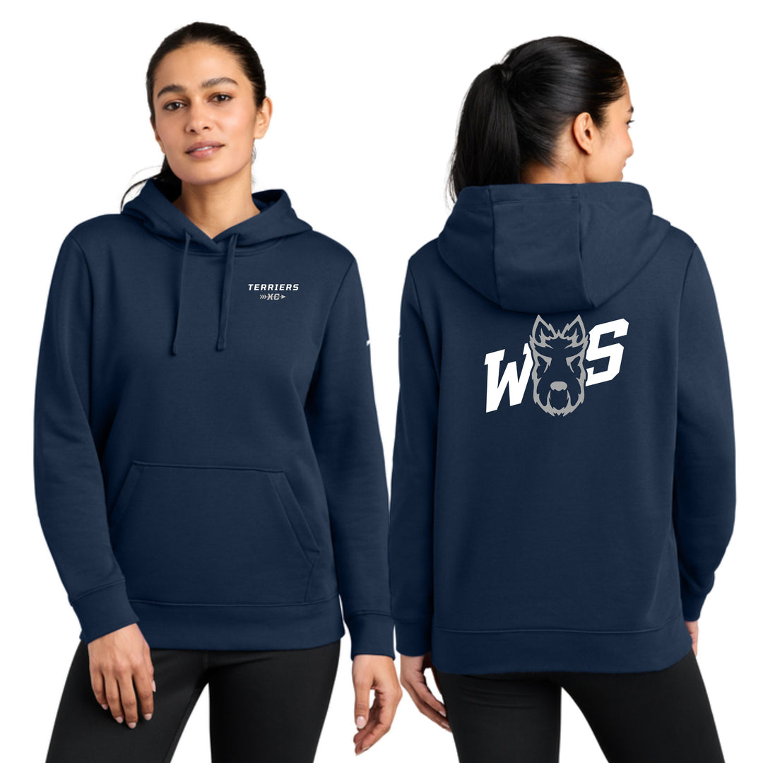 West Springfield XC - Nike Women's Club Fleece Pullover Hoodie (NKFD9889)