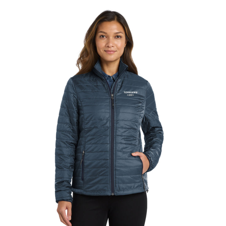 West Springfield XC- Women's Packable Puffy Jacket (L850)