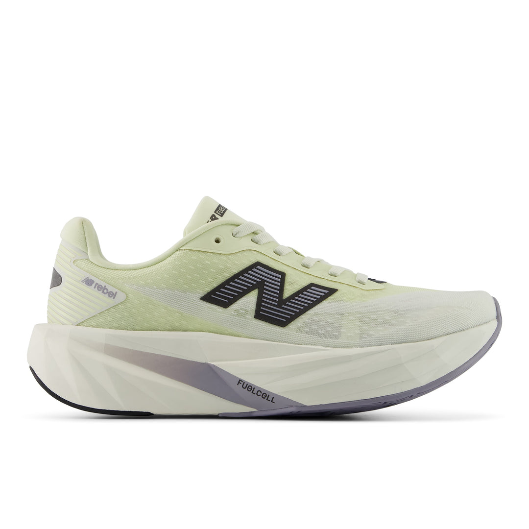 New Balance Womens Fuelcell Rebel V5 - PISTACHIO BUTTER (Wide)