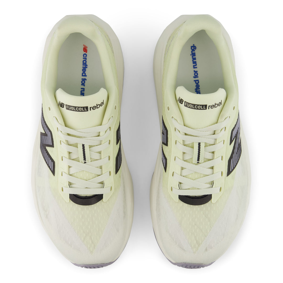 New Balance Womens Fuelcell Rebel V5 - PISTACHIO BUTTER (Wide)