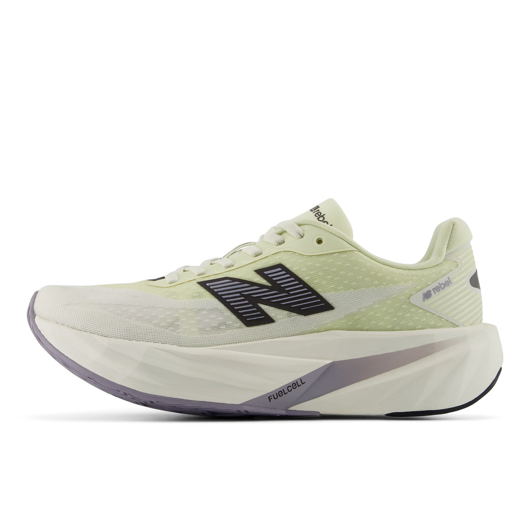 New Balance Womens Fuelcell Rebel V5 - PISTACHIO BUTTER (Wide)
