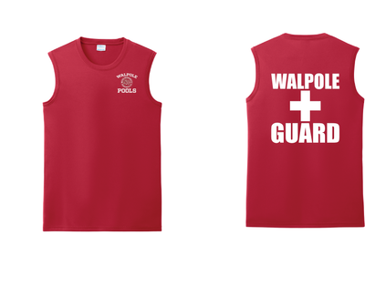 Camiseta sin mangas de alto rendimiento Walpole Lifeguard para hombre (PC380SL)