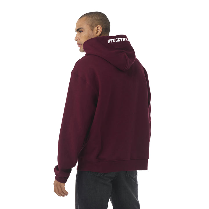 Wellesley Track & Field - LIMITED EDITION Unisex Ultra Heavyweight Hoodie (BC4719, W042, W116 hood)