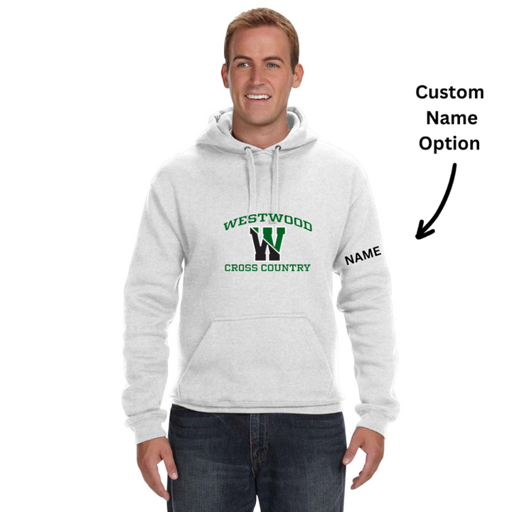 Sudadera con capucha y cuello redondo de primera calidad de Westwood Cross Country (JA8824)