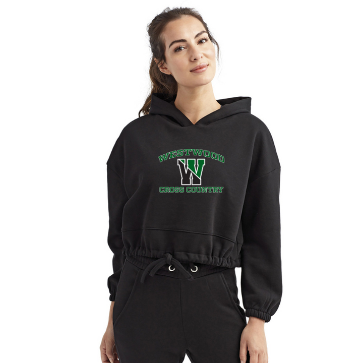 Sudadera con capucha recortada Maria de Westwood Cross Country para mujer (TD085)