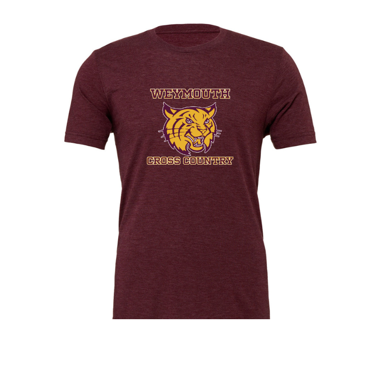 Weymouth Cross Country Unisex Triblend T-Shirt (3413C)
