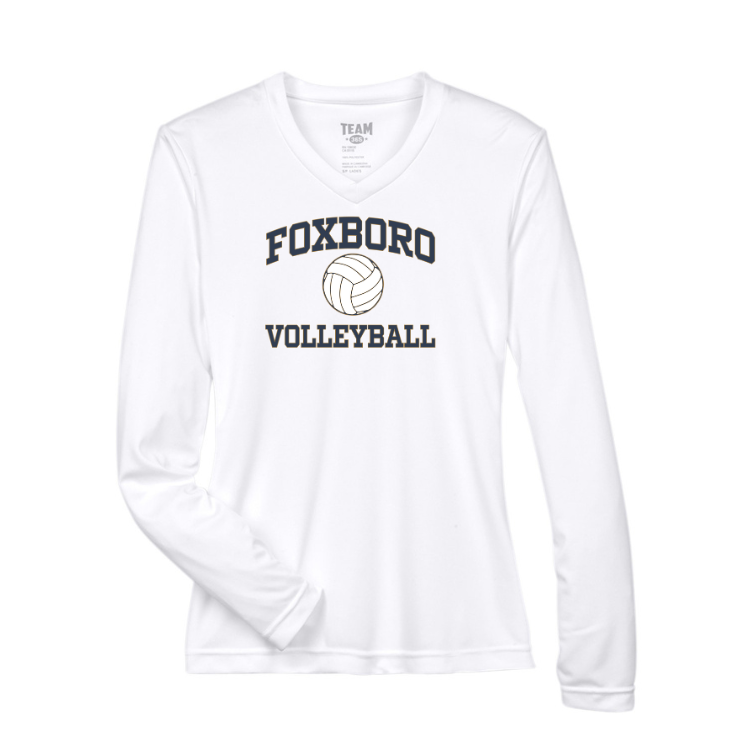 Camiseta de manga larga de alto rendimiento de Foxboro Volleyball Zone (TT11WL) 